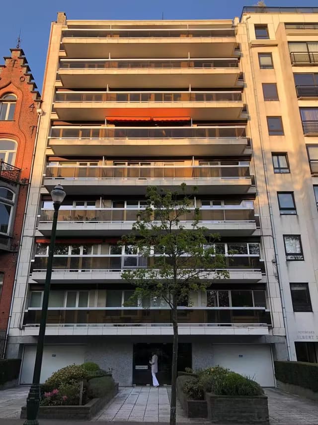 Penthouse in Etterbeek met terras en parkeergelegenheid